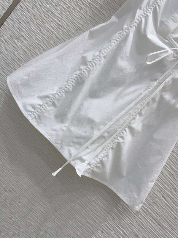 Gucci 2025 Shirt Dress White Cotton