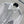 CD 25 Slightly Transparent Shirt White Polyester