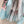 CD 25 Long Skirt Light blue mix Colors Polyester