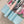 CD 25 Long Skirt Light blue mix Colors Polyester