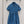LV 25 Both Muscular Soft Elastic Waist Denim Dress Blue Cotton