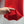 GG Crêpe Elegant Trousers With Double G Button Red Wool 346705