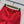 GG Crêpe Short With Double G Button Red Wool 346698