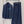 CD Denim Shirt Oblique Patterned Pockets Dark Blue Polyester Viscose 351282