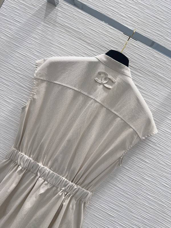 CC 26s Long Dress Denim 395037