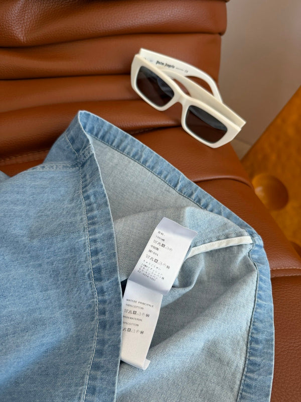 CL 26s Light Blue Washed Denim Dress 398137