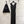 YSL 26s V-Neck Maxi Dress Black White Silk 398891