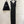 YSL 26s V-Neck Maxi Dress Black White Silk 398891
