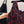 YSL 26s V-Neck Maxi Dress Black Red Silk 398892