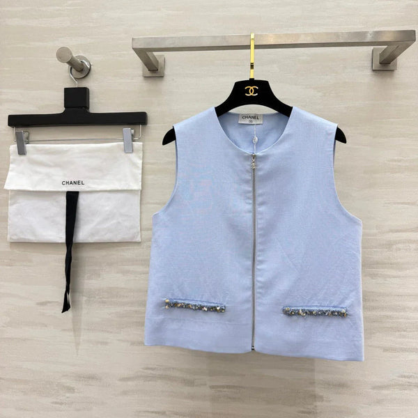 CC 2026 Vest Shirt Cotton-Linen 398793