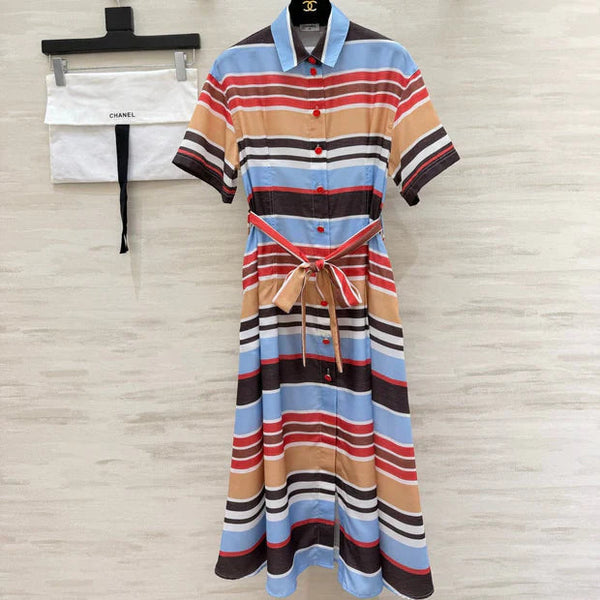 CC 2026 Midi Dress Multicolor Cotton 398764