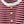 Celine 25 Striped Short-sleeved T-shirt Red White mix Black cotton