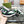 GG Men's Sneaker Green Black Cowhide 525900