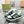 GG Men's Sneaker Green Black Cowhide 525900
