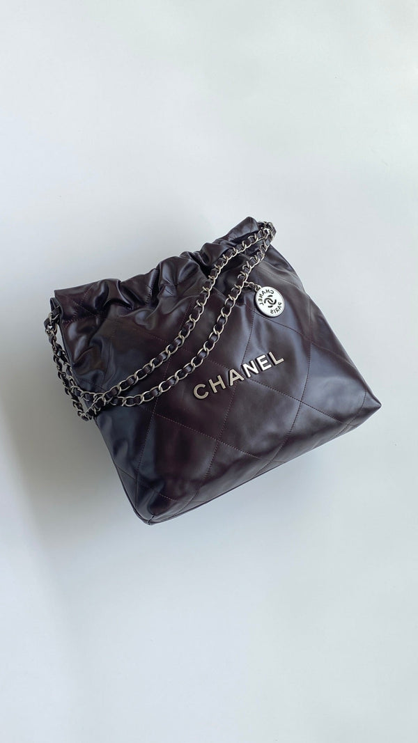 CC Small Hobo Bag 37 Chocolate Calfskin
