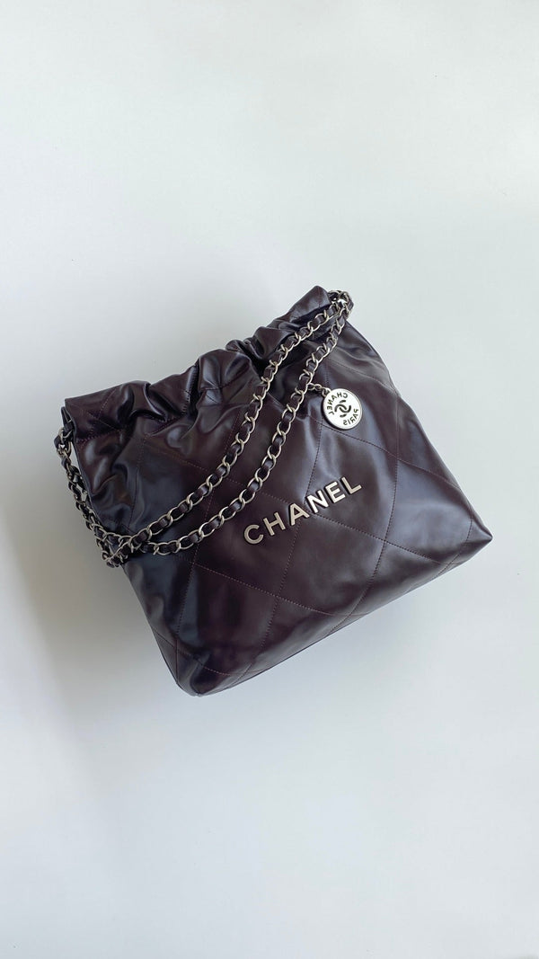 CC Small Hobo Bag 37 Chocolate Calfskin