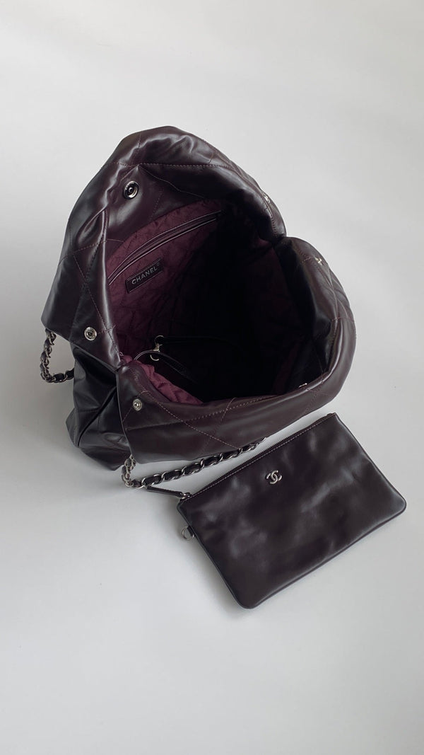 CC Small Hobo Bag 37 Chocolate Calfskin