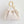 CC 25 hobo bag 30 ivory white pink tweed