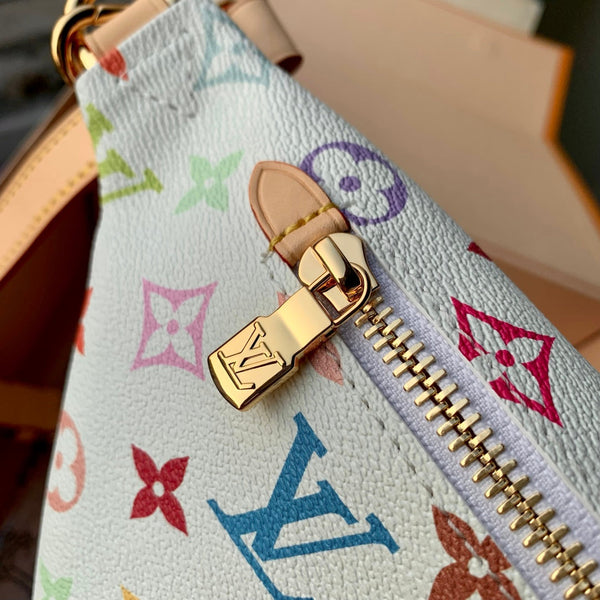 LV High Rise bumbag Multicolor Canvas Cowhide 241033
