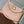 Borsa tote Anytime da 42 cm in pelle Empreinte rosa chiaro e oro 251561