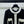 Chanel 25 Cardigan Laine noire mélangée blanche 321300