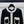 Chanel 25 Cardigan Laine noire mélangée blanche 321300