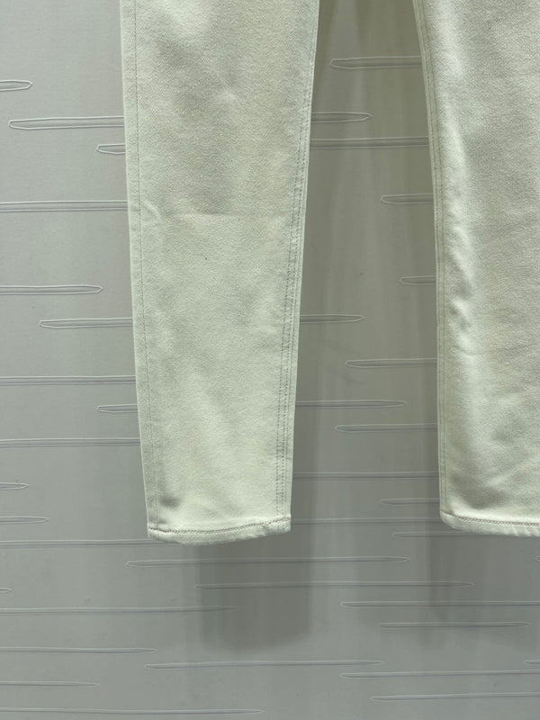 CC Jean Slim Blanc Rose Denim 343627