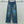 CC 2026 Blue Butterfly Straight-leg Jeans Cotton 402512
