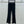 Chanel 2026 Pantalon Évasé Lettre en Sangle Coton Polyamide Noir Blanc 363365