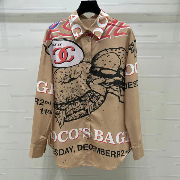 CC 2026 Shirt Brown Polyeste 401580