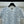 CC 26s Floral Knit Short-Sleeved Top Blue White Wool 401606