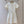 CD 25 Round Neck Raglan Sleeve Dress Beige Polyester