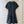 CD 25 Round Neck Raglan Sleeve Dress Black Polyester