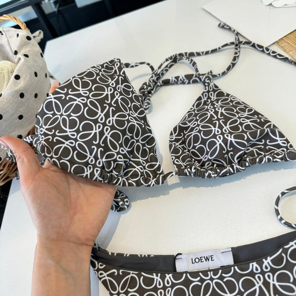 Loewe Bikini Monogram Black Cotton 185846