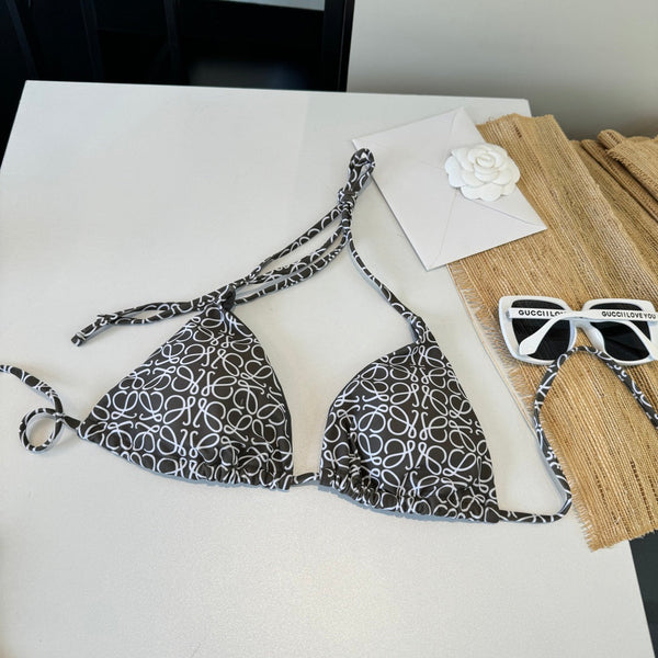 Loewe Bikini Monogram Black Cotton 185846