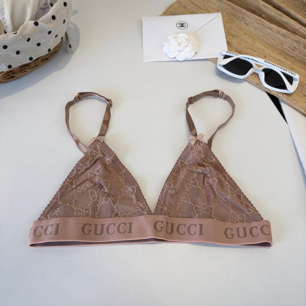 GG 26s Two-Piece Bikini Beige Lace 201801