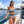 CD Two-Piece Bikini Black White 203032