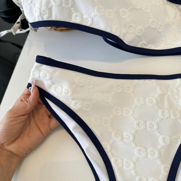 Gucci 26s Two-Piece White Cotton 184236