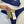 Gucci 26s Two-Piece Navy Blue Cotton 184237