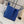 Loew Medium Bilbao Bucket Blue Smooth Calfskin 289318)