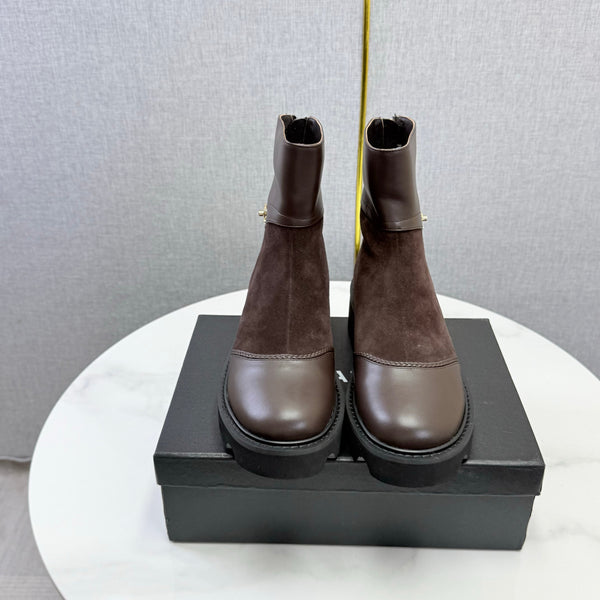 CC 26s Ankle Boots Suede Leather 167787