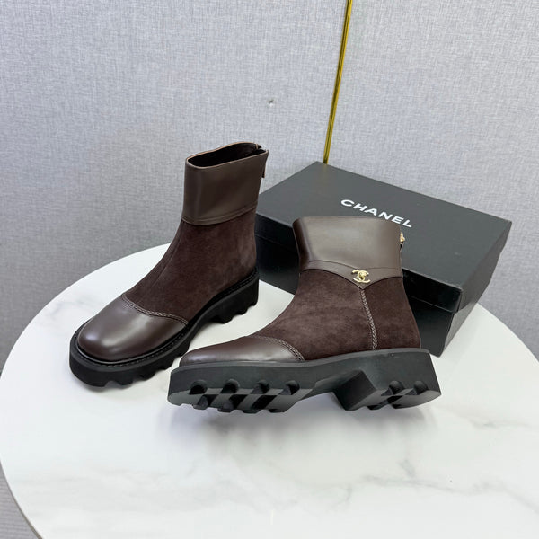 CC 26s Ankle Boots Suede Leather 167787