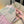 Loewe Scarf 180CM Light Gray Pink Cashmere 969485