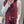 HM Scarf 190 CM Burgundy Wool 969491