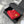 CC Classic Boy Coin Purse Red Gold-tone Grained Calfskin 242876