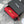 CC Classic Boy Coin Purse Red Gold-tone Grained Calfskin 242876