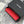 CC Classic Boy Coin Purse Red Gold-tone Grained Calfskin 242876