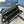 CD Diamond Zipped Long Wallet Black Blue Canvas & Cowhide