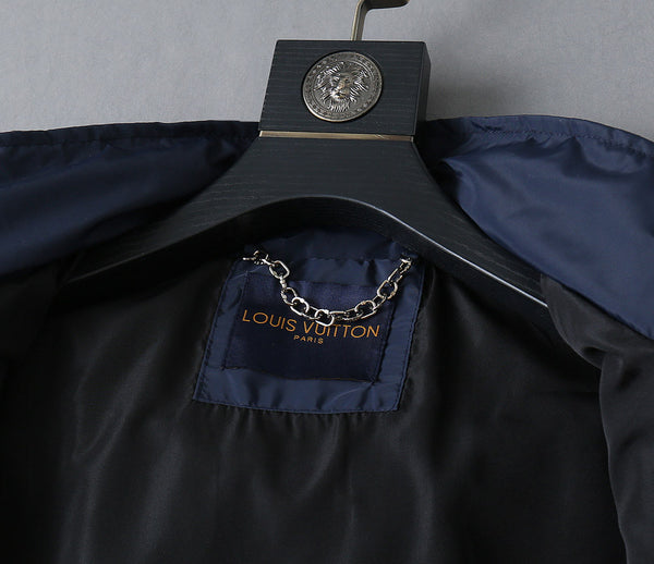 LV HOODED JACKET NAVY BLUE 239028