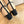 CC 25 Short Boot Beige Calfskin Black Bow 430318
